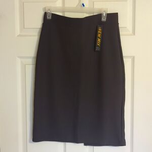 New Mix XL Gray Pencil Skirt